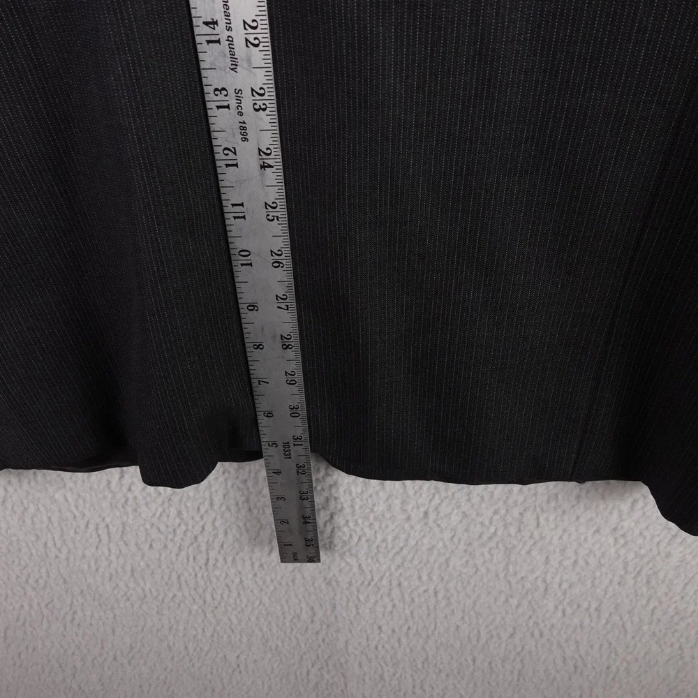 Canali Mens Pinstripe Wool‎ Suit Jacket Blazer 52EU 42US Made in Italy Office